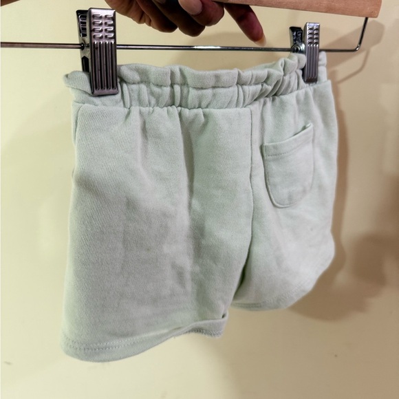 Light Green Drawstring Shorts - Picture 3 of 6